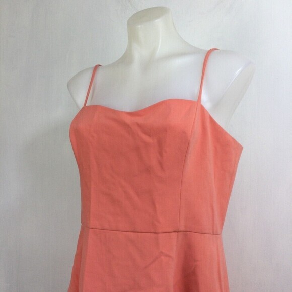 French Connection Womens Whisper Light Sweetheart Mini Dress Coral Size 12 NWT - Picture 2 of 8